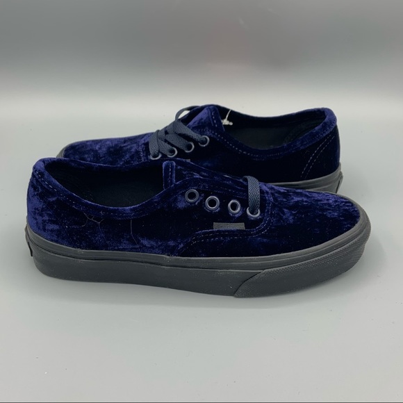 dark blue vans authentic
